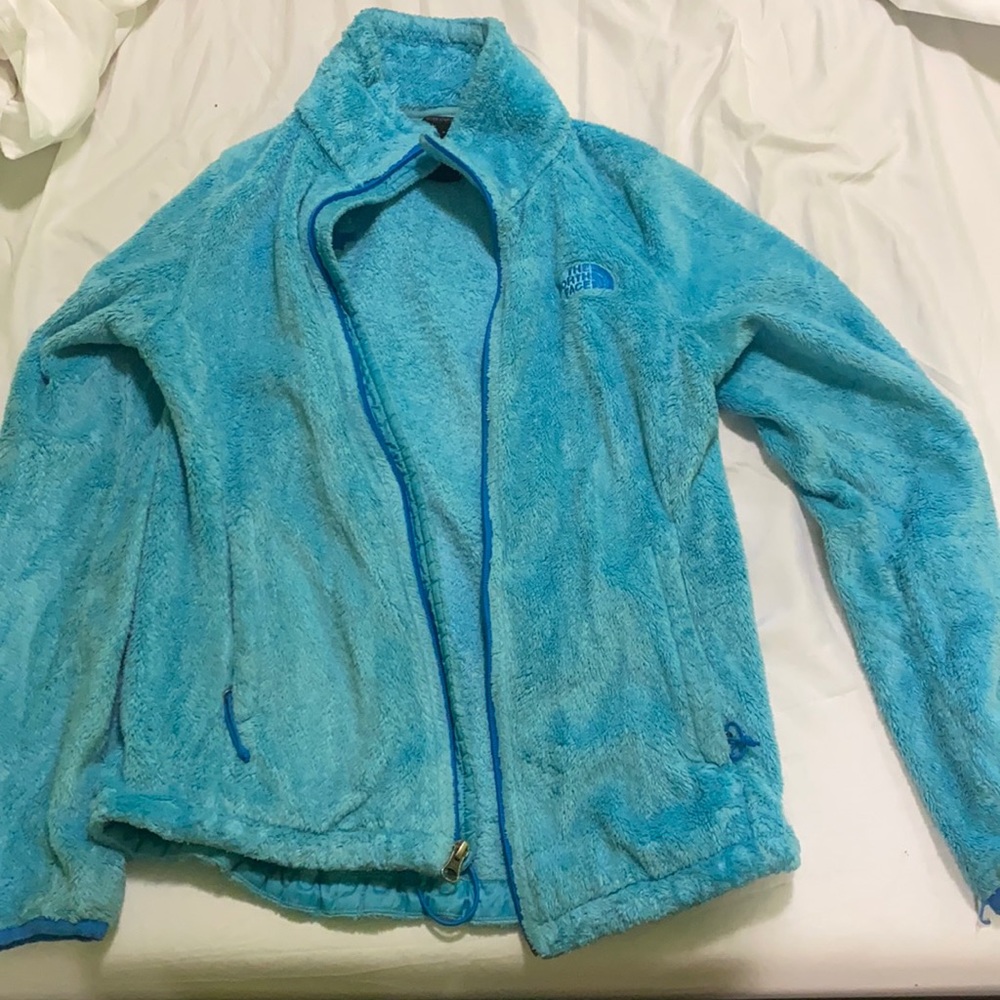 North face, fuzzy size small